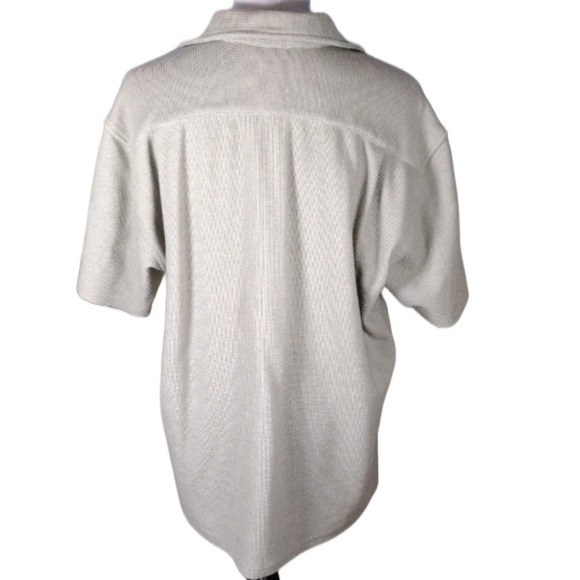 💸$10 Slates a Dockers Brand Mens Light Sage Button Up Top Size Large - Picture 3 of 4